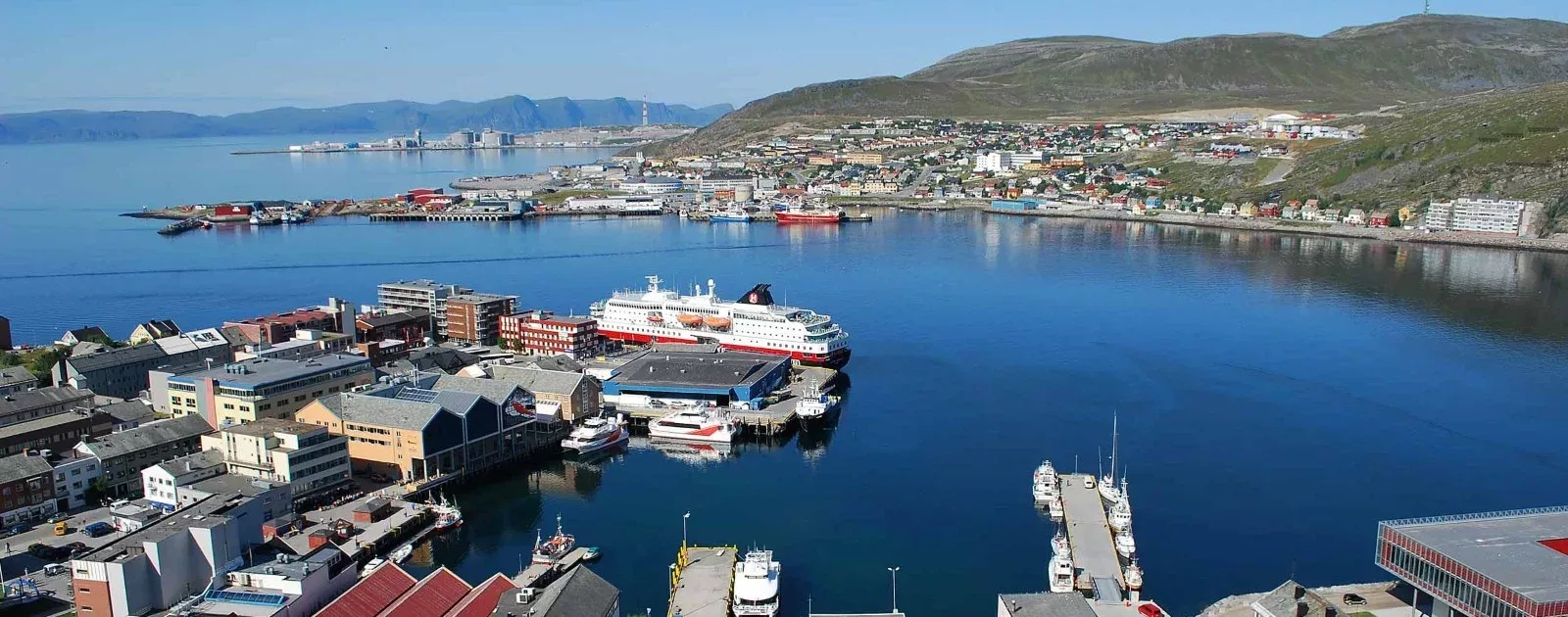 Hammerfest sett fra Turistua